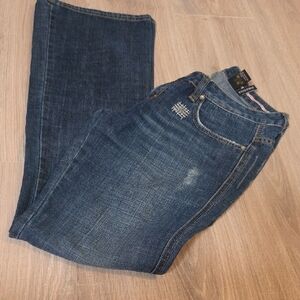 Buffalo David Bitton Dark Blue Flare Jeans